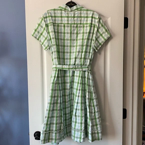 NWT Brooks Brothers plaid dress 14 - Picture 7 of 7